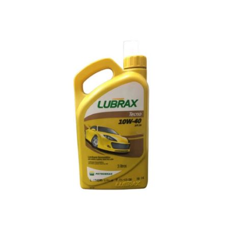 Imagem de Óleo de Motor 10W40 Sn Lubrax Tecno Semi Sintético 3 Litros - PETROBRAS 01013654