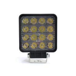 Imagem de Farol Auxiliar Universal Unitário Quadrado 16 Leds 48W - SUNS ACESSORIOS FLU848MD