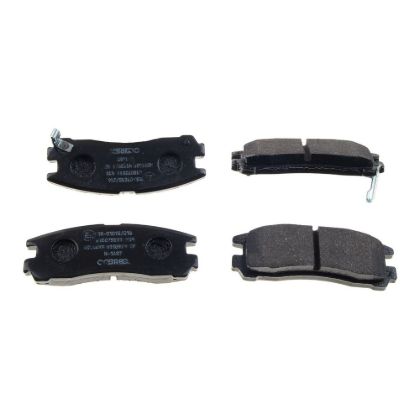 Pastilha Freio Traseira COBREQ N1487 - Mitsubishi, Chrysler