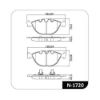 Imagem de Pastilha de Freio Dianteira BMW X5 - COBREQ N1720