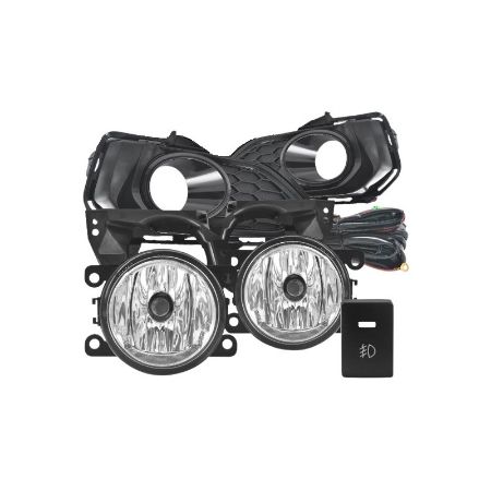 Imagem de Kit Farol Auxiliar HONDA FIT com Moldura - SUNS ACESSORIOS FGS0235HD