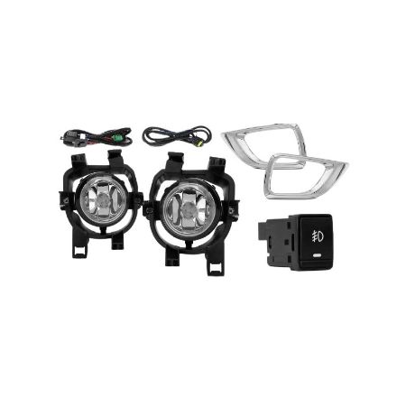 Imagem de Kit Farol Auxiliar NISSAN FRONTIER com Moldura - SUNS ACESSORIOS FGS0318NS