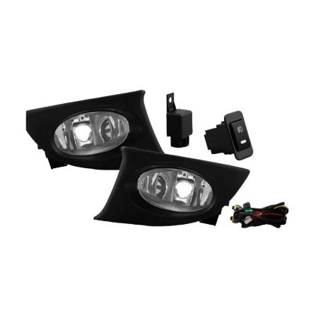 Imagem de Kit Farol de Neblina HONDA FIT com Moldura Preta - RUFATO 12840