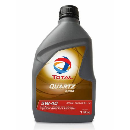 Imagem de Óleo de Motor Total 5W40 SN Quartz 9000 Sintético 1 Litro - TOTAL LUBRIFICANTES 219623