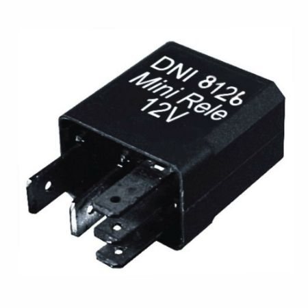 Imagem de Relê Uso Geral Mini Auxiliar 12V 20/30A 5 Terminais - DNI DNI8126