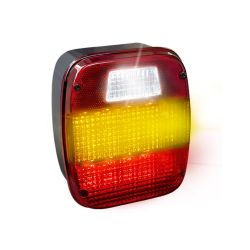 Imagem de Lanterna Traseira Tricolor sem Vigia Led Bivolt - PRADOLUX PL04402149