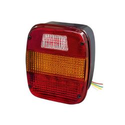 Imagem de Lanterna Traseira Tricolor com Vigia Led Bivolt - PRADOLUX PL04402249