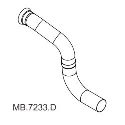 Imagem de Tubo Dianteiro - MASTRA MB7233D