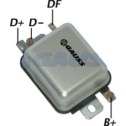 Imagem de Regulador de Voltagem do Dínamo - GAUSS GA002