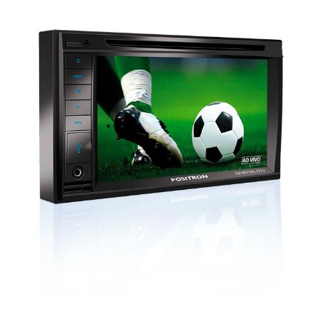 Imagem de Central Multimídia Universal Tela 6,2 Pol. 2 DinTouch/Bluetooth/CD/FM/USB/SD Card/Auxiliar - POSITRON SP8730DTV