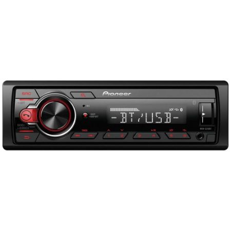 Imagem de Aparelho de Som Media Receiver Bluetooth, Entrada USB, Entrada auxiliar e rádio AM/FM - PIONEER MVHS218BT