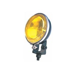 Imagem de Farol de Milha Amarelo Redondo Carcaça Preta 76mm - ORGUS XR213