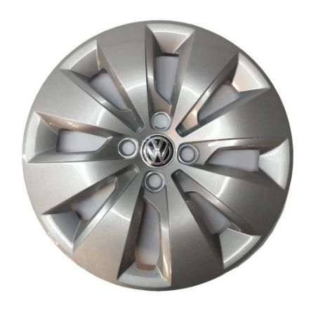 Imagem de Calota Aro 15 Pol. Prata Fixação por Parafuso - VOLKSWAGEN 5U7601147AZ31