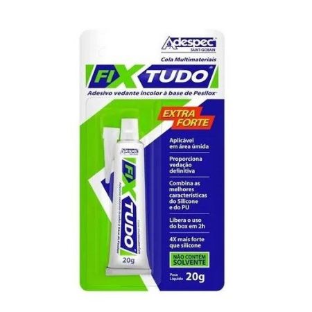 Imagem de Cola Fixa Tudo Bisnaga Incolor 20g - TEKBOND/ADESPEC 21401202012