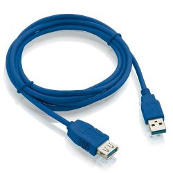 Imagem de Cabo Extensor USB 3.0A Macho/Fêmea 1,8 Metros - MULTILASER WI210