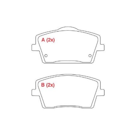 Imagem de Pastilha de Freio Dianteira VOLVO XC40 - WILLTEC PW1026