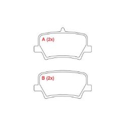 Imagem de Pastilha de Freio Traseira VOLVO XC40 - WILLTEC PW1027