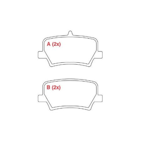 Imagem de Pastilha de Freio Traseira VOLVO XC40 - WILLTEC PW1027