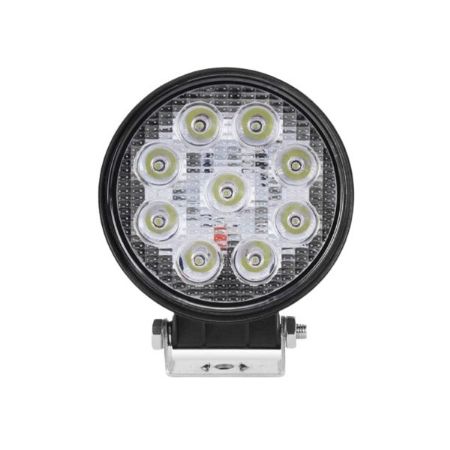 Imagem de Farol Auxiliar Universal Unitário Redondo 9 Leds 27W - SHOCKLIGHT SLL00003