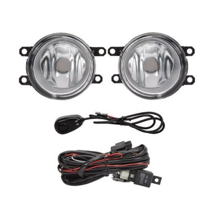 Imagem de Kit Farol Auxiliar FORD KA Botão Universal sem Grade - SHOCKLIGHT SL101210USG