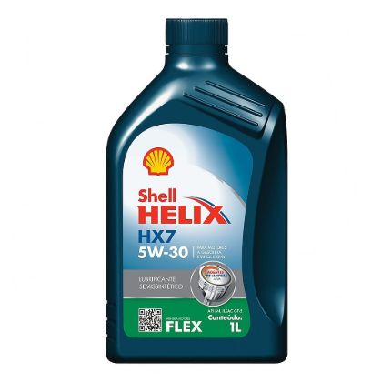 Óleo Motor Shell 5W30 Semissintético New Hx7 1L | MercadoCar