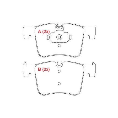 Imagem de Pastilha de Freio Dianteira - WILLTEC PW194