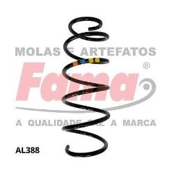 Imagem de Mola de Suspensão Dianteira FIAT PALIO sem Ar-condicionado - FAMA / ALIPERTI AL389