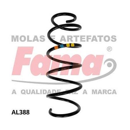 Imagem de Mola de Suspensão Dianteira FIAT PALIO sem Ar-condicionado - FAMA / ALIPERTI AL389