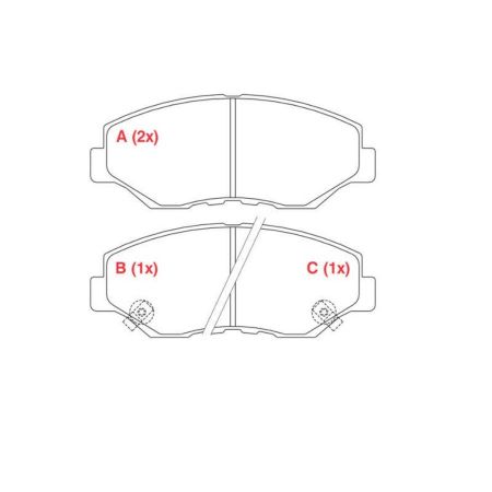 Imagem de Pastilha de Freio Dianteira HONDA ACCORD /CRV - SYL SYL3252