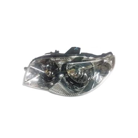 Imagem de Farol Principal Lado Esquerdo Máscara Cromada Aro Preto H7/H7 - FIAT 7090310