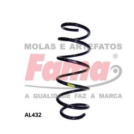 Imagem de Mola de Suspensão Dianteira HONDA CIVIC Lado Direito Automático com Ar-condicionado - FAMA / ALIPERTI AL432