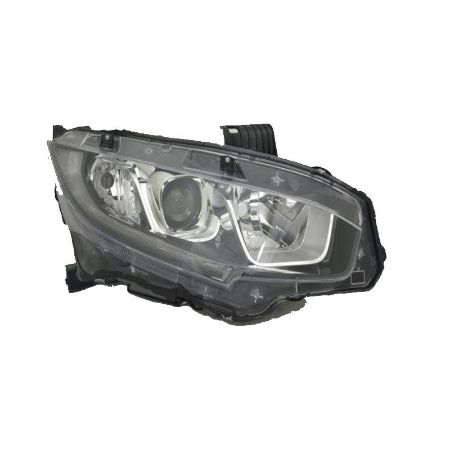 Imagem de Farol Principal HONDA CIVIC Lado Esquerdo Regulagem Manual - RUFATO 27135
