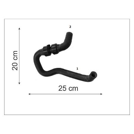 Imagem de Mangueira do Aquecedor PEUGEOT 206/207 - CAUPLAS 9432