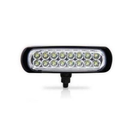 Imagem de Farol Auxiliar Corpo Slim 16 Leds Preto 12/24V Branco - AUTOPOLI AP930