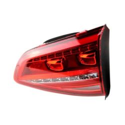 Imagem de Lanterna Traseira VOLKSWAGEN GOLF Lado Direito com Led Tampa - DEPO 25092