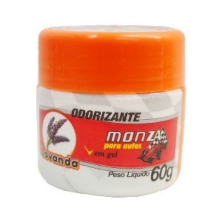 Imagem de Cheirinho Aromatizante Gel Monza Aroma Lavanda 60g - PEROLA 212205