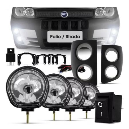 Imagem de Kit Farol Auxiliar FIAT PALIO WEEKEND/STRADA - RUFATO 25907