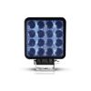 Imagem de Farol Auxiliar Universal Unitário Quadrado 16 Leds 48W Azul - SUNS ACESSORIOS FLU848B