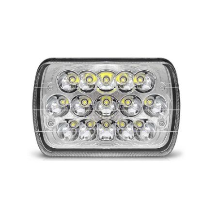 Imagem de Farol Auxiliar Universal Unitário 5x7 Leds 45W - SUNS ACESSORIOS FLU410