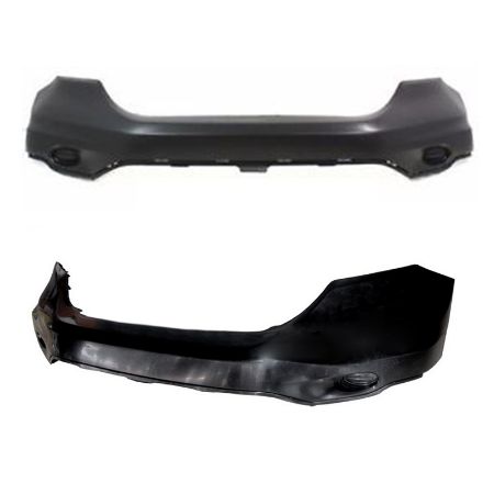 Imagem de Para-choque Dianteiro Superior HONDA CRV Preto Liso - RUFATO 25563