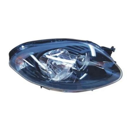 Imagem de Farol Principal FIAT PALIO Lado Direito Máscara Negra Canhão Cromado - MAGNETI MARELLI IMM0321140