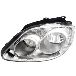 Imagem de Farol Principal Lado Esquerdo Máscara Cromada Birefletor H7/H1 - MAGNETI MARELLI IMM0511019