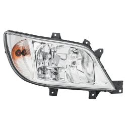 Imagem de Farol Principal MERCEDES BENZ SPRINTER Lado Direito Liso com Milha - HELLA 1EH246047061