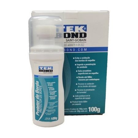 Imagem de Protetor de Borda de Vidros e Espelhos Cebrace 100g - TEKBOND/ADESPEC 21101210000