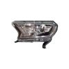 Imagem de Farol Principal FORD RANGER Lado Esquerdo com DLR Regulagem Manual Cromado - FORD EB3B13W030PM