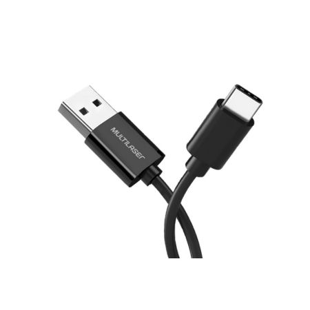 Imagem de Cabo Usb Type-C MachoUsb-A Macho 1.2cm - MULTILASER WI349