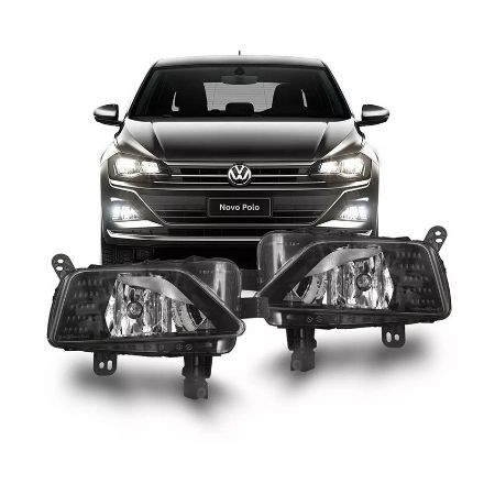 Imagem de Farol Auxiliar VOLKSWAGEN POLO/VIRTUS Lado Esquerdo sem Led - RUFATO 27855