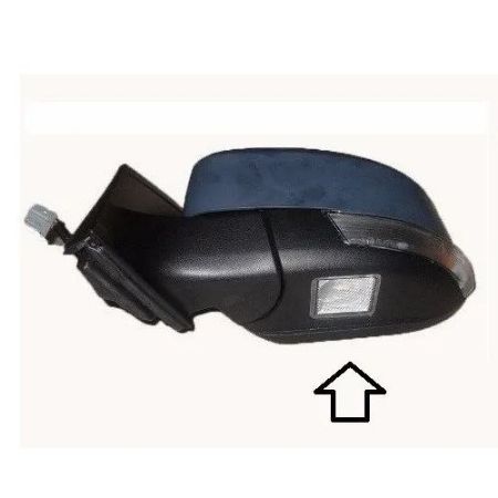 Imagem de Espelho Retrovisor Externo FORD FOCUS Lado Esquerdo Elétrico com Pisca Aquecedor - FICOSA EB365