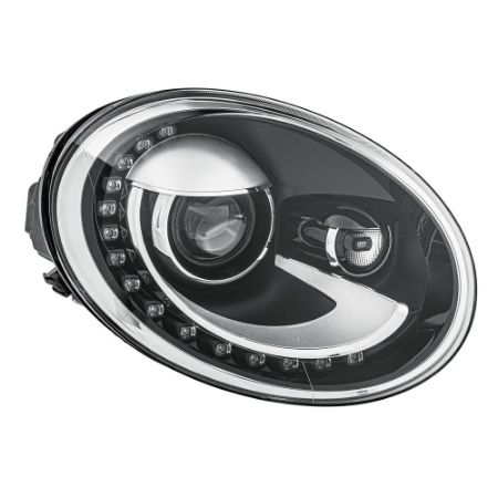 Imagem de Farol Principal VOLKSWAGEN FUSCA Lado Direito Bi-Xenon Led - HELLA 1EL010793421