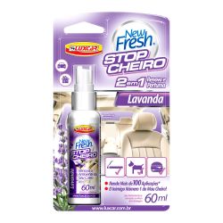 Imagem de Aromatizante Stop Cheiro New Fresh 60ml - LUXCAR 5025